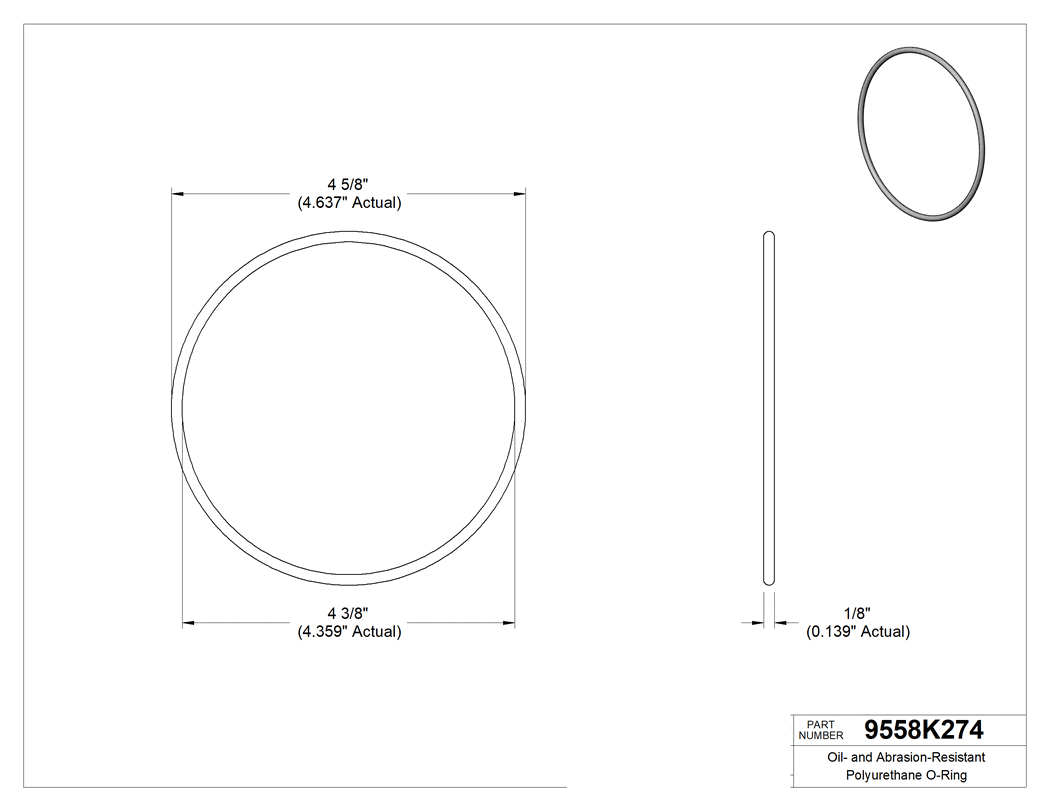 Technical drawing - 9558K274